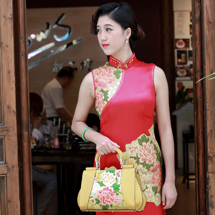 宜坊貢云錦手拎包 錢(qián)包